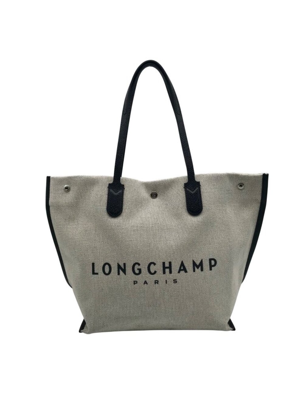 Longchamp Off-White Essential Toile Tote Bag